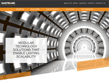 Tablet Screenshot of eastbanctech.com